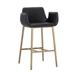 Lucano Barstool - Bravo Black