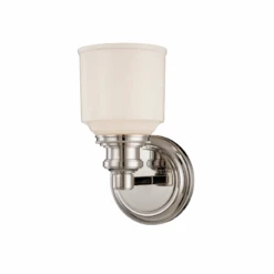 Windham 1 Light Bath Bracket Satin Nickel