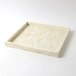 Chiseled Bone Tray -France and So Furniture 34542