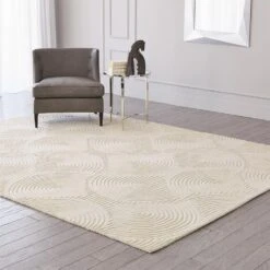 Arches Rug-Ivory/Ivory-12 X 18 7 Arches Rug-Ivory/Ivory-12 X 18 -France and So Furniture 36718 1