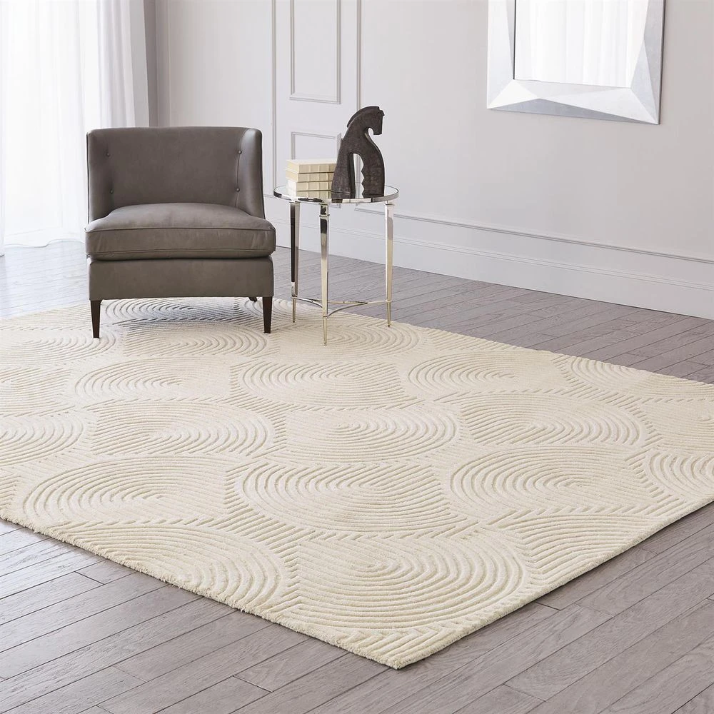 Arches Rug-Ivory/Ivory-12 X 18 3 Arches Rug-Ivory/Ivory-12 X 18 - Image 3