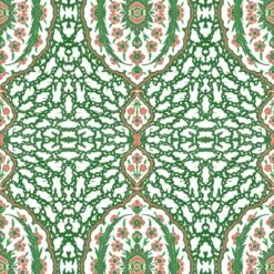 Ottoman Jewel Wallpaper -France and So Furniture 37 2017NOMAD OttomanJewel KellyGreen 04