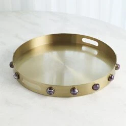 Pandora Amethyst Tray