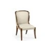 Low Curved Back Dining Side Chair