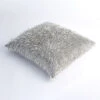 Shimmy Fringe Pillow - Silver