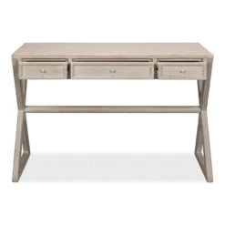 Kitchen Desk, Stone Grey -France and So Furniture 40390 1 4