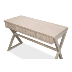 Kitchen Desk, Stone Grey -France and So Furniture 40390 1 5