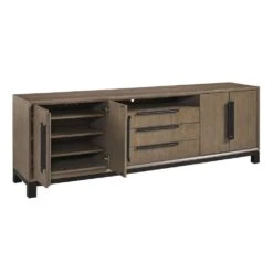 Lexington Monrovia Media Console - Senegal -France and So Furniture 416 907 silo open