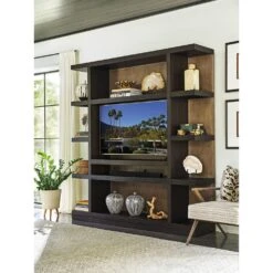 Lexington Sanderson Media Wall Unit - Senegal 6 Lexington Sanderson Media Wall Unit - Senegal -France and So Furniture 416 909C TV PR