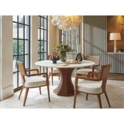 Lexington Cabrillo Round Dining Table -France and So Furniture 420 875C 881 01 RS