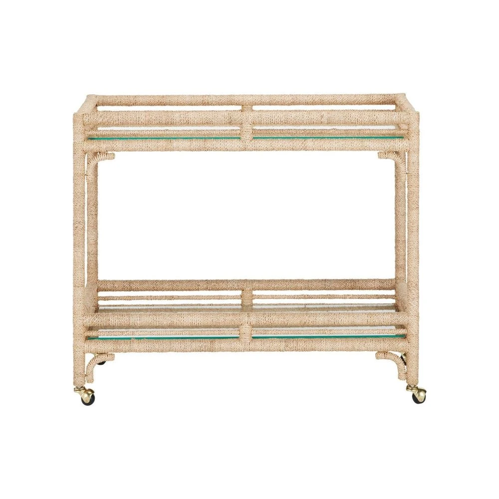 Olisa Rope Bar Cart 1 Olisa Rope Bar Cart