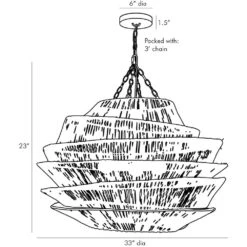 Freddie Chandelier - Gold -France and So Furniture 45085.l1 64be8982 fbb6 46aa 9e9f a0d1f8ae521b