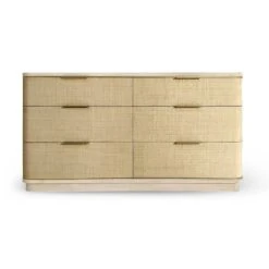 Grasscloth Dresser