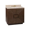 Morombe 36" Cocoa Vanity With Rectangular Undermount Sink