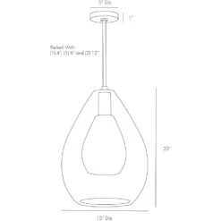 Luna Pendant - Gold -France and So Furniture 49098.l1 5587f07c 1268 4bf6 b997 e1ee6c468f50