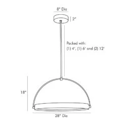 Vivienne Pendant - Black -France and So Furniture 49388.l1 25c243cd 1f3a 4ba8 9d59 573b29dd24a7