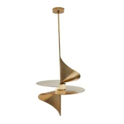 Valentina Pendant - Gold -France and So Furniture 49521.d2 efae38d6 4684 4738 9227 431932ed4154