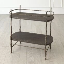 Grove Bar Cart - Bronze -France and So Furniture 49662