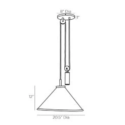 Carrigan Pendant - Gold -France and So Furniture 49788.l1 04457772 b465 49e6 a73b 06ce1899e90f