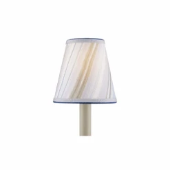 Marble Lavender Paper Tapered Chandelier Shade