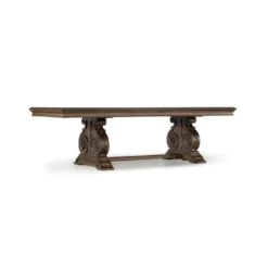 Sonata Rectangle Dining Table - Brown - Wood - Rectangle