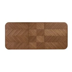 Bataan Chevron Dining Table -France and So Furniture 5098 39 top 1