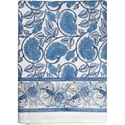 Cabana Tablecloth, Blue Meadow Set Of 2