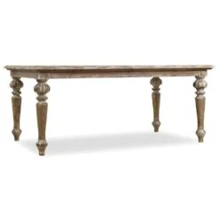 Riviera Rectangle Dining Table - Natural - Wood - Parsons