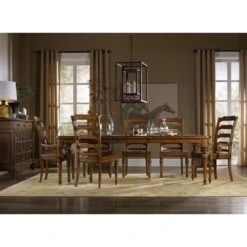 Tynecastle Rectangle Leg Dining Table With Two 18'' Leaves -France and So Furniture 5323 75200300310900room 46da9a87 e0a2 49e7 9528 405a2700b0c8