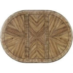 Chatelet Round Dining Table With One 20'' Leaf -France and So Furniture 5350 75203top bfba9595 ce93 4526 9b2b 79d7841a5f6d