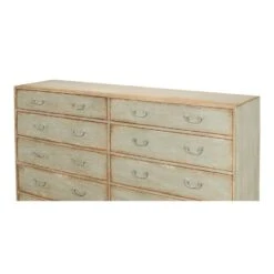 Willow 10 Drawer Commode, Sage -France and So Furniture 53619 4 5
