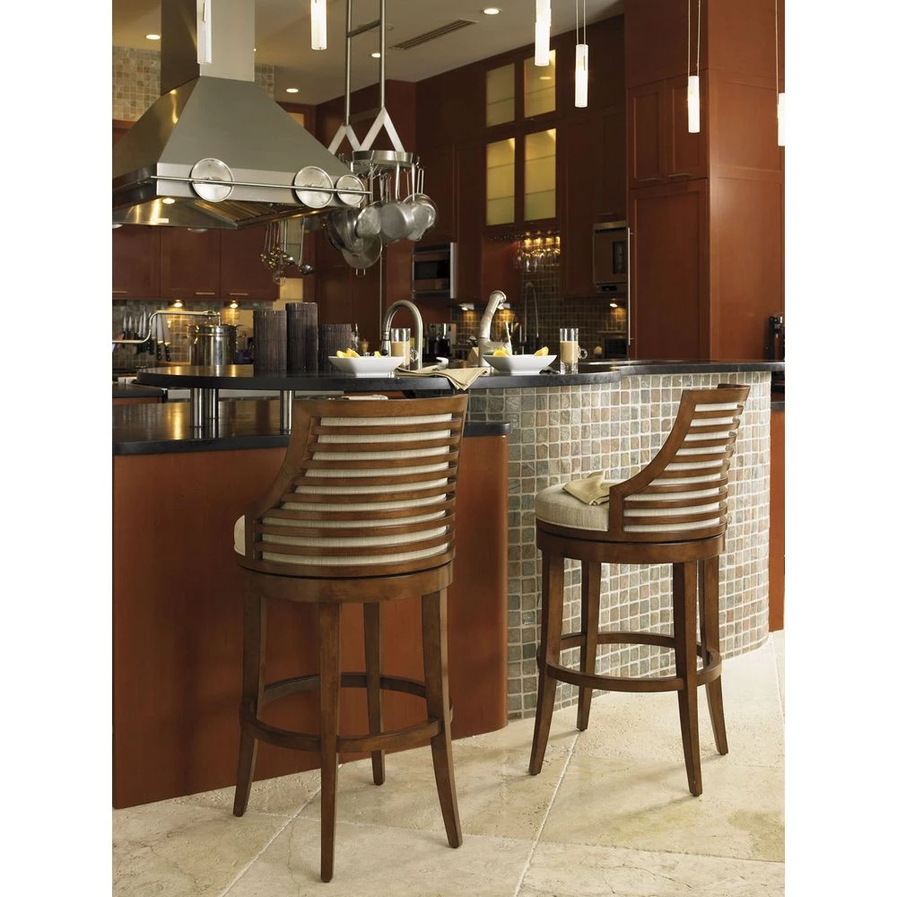 Cabana Swivel Bar Stool - Bali 2 Cabana Swivel Bar Stool - Bali - Image 2