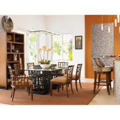 Cabana Swivel Bar Stool - Bali 7 Cabana Swivel Bar Stool - Bali -France and So Furniture 536 877GT RS H