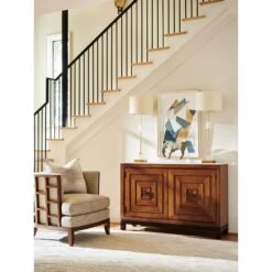 Jakarta Chest With Stone Top - Bali 10 Jakarta Chest With Stone Top - Bali -France and So Furniture 536 972C TBH WS