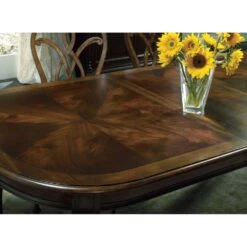 Leesburg Leg Dining Table With Two 18'' Leaves -France and So Furniture 5381 75200detail f2dd7d1a e625 4caf 9816 c89a70b90c4c