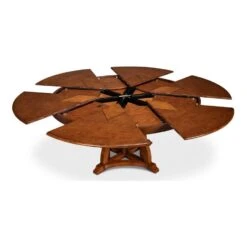 Austin Jupe Dining Table, Walnut -France and So Furniture 54230 OW 10