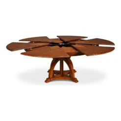 Austin Jupe Dining Table, Walnut -France and So Furniture 54230 OW 3