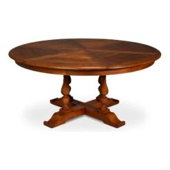 Walnut Jupe Dining Table Large -France and So Furniture 54234 OW