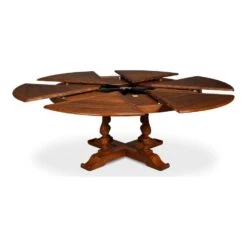 Walnut Jupe Dining Table Large -France and So Furniture 54234 OW 3
