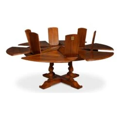Walnut Jupe Dining Table Large -France and So Furniture 54234 OW 4