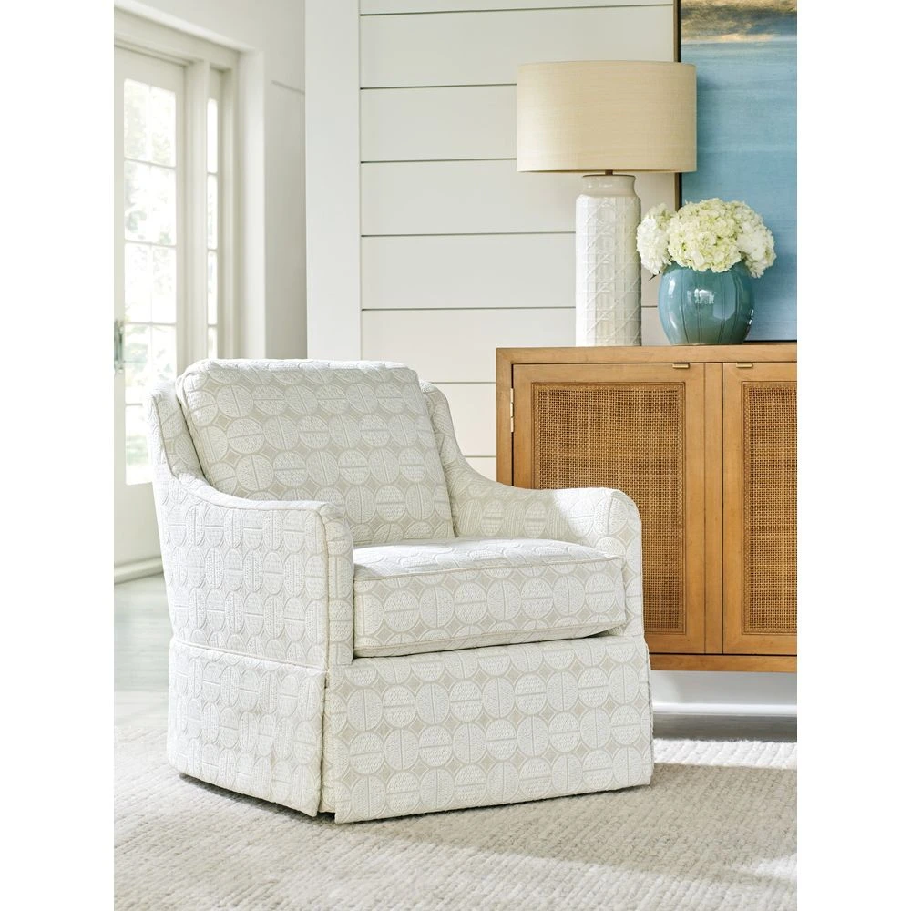 Salt Creek Swivel Chair - Sand Drift 3 Salt Creek Swivel Chair - Sand Drift - Image 3