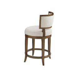 Macau Swivel Counter Stool - Sebana 5 Macau Swivel Counter Stool - Sebana -France and So Furniture 556 815 02 Back Silo