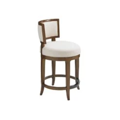 Macau Swivel Counter Stool - Sebana