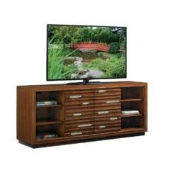 Princeville Media Console - Sebana -France and So Furniture 556 907 ver2 Silo