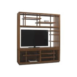 Taipei Media Bookcase - Sebana -France and So Furniture 556 909C TV Silo