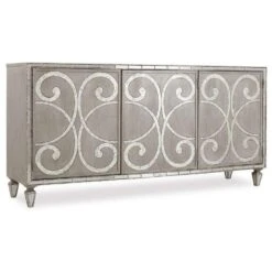 Tranquil Buffet - Light Wood - Grey - Wood