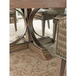 Atwell Dining Table - Hatteras Gray 21 Atwell Dining Table - Hatteras Gray -France and So Furniture 561 875C Base Det V
