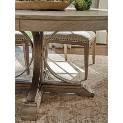 Atwell Dining Table - Hatteras Gray 22 Atwell Dining Table - Hatteras Gray -France and So Furniture 561 875C Base Det V2