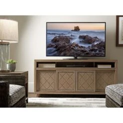 Fairbanks Media Console - Hatteras Gray -France and So Furniture 561 907 WS
