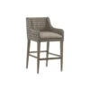 Turner Woven Bar Stool - Smoke Gray